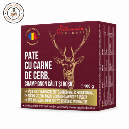 pate cu carne de cerb