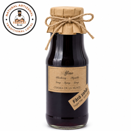 Sirop de afine fara zahar adaugat