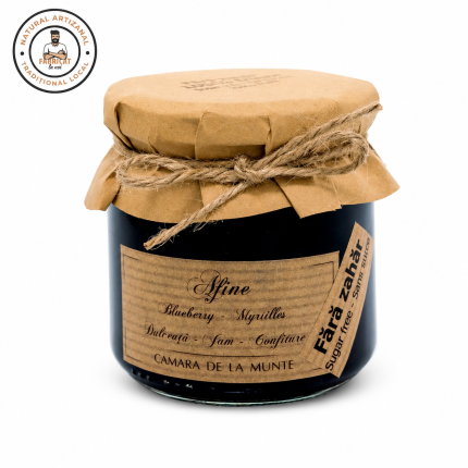 dulceata de afine fara zahar adaugat 