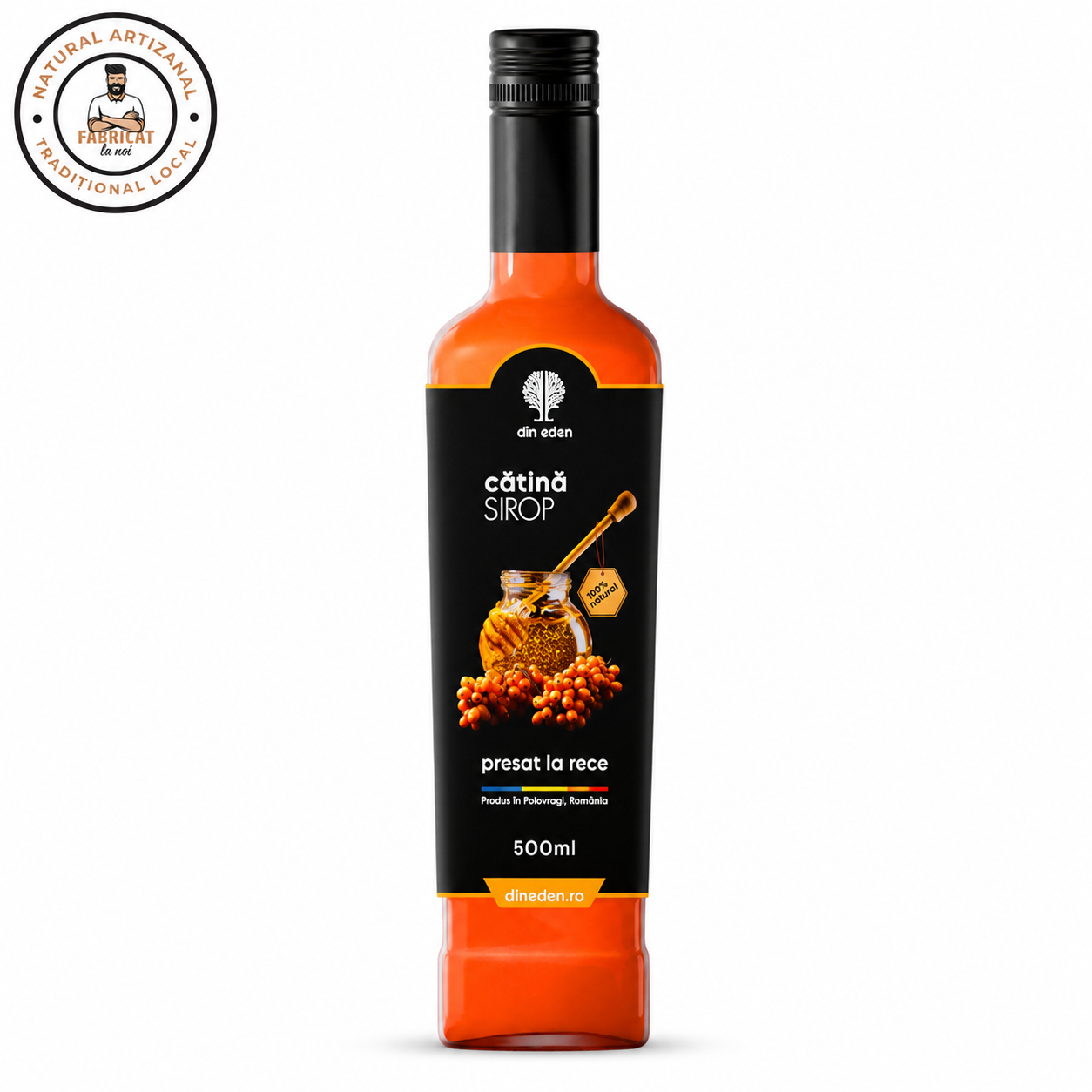 sirop de catina 500ml Sirop de catina cu miere 500ml