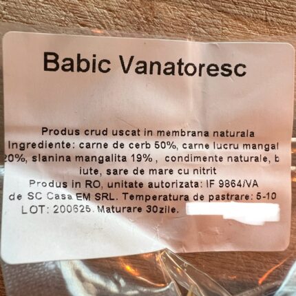 Babic Vanatoresc