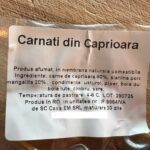 Carnati de caprioara