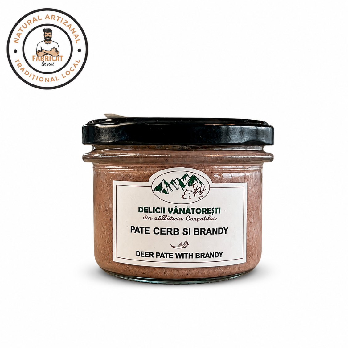 cerb Pate de cerb si brandy