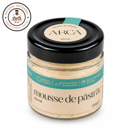 mousse de păstrăv afumat