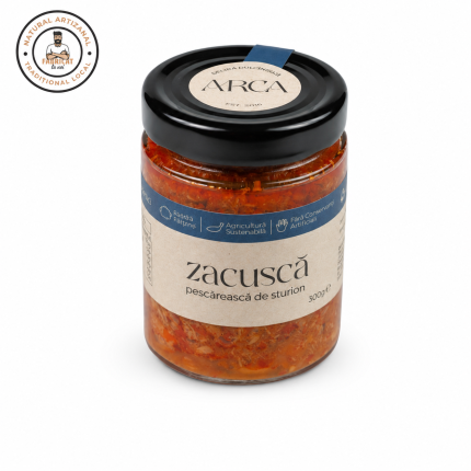 Zacusca pescareasca de sturion