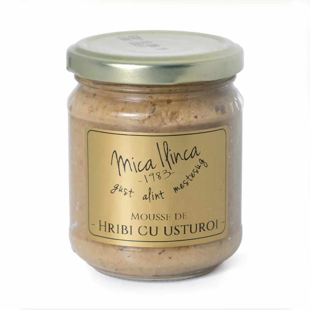 Mouse de hribi cu usturoi