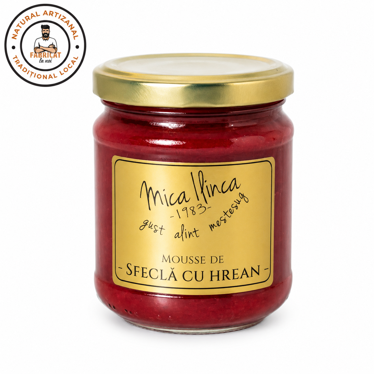 Mousse de sfecla cu hrean