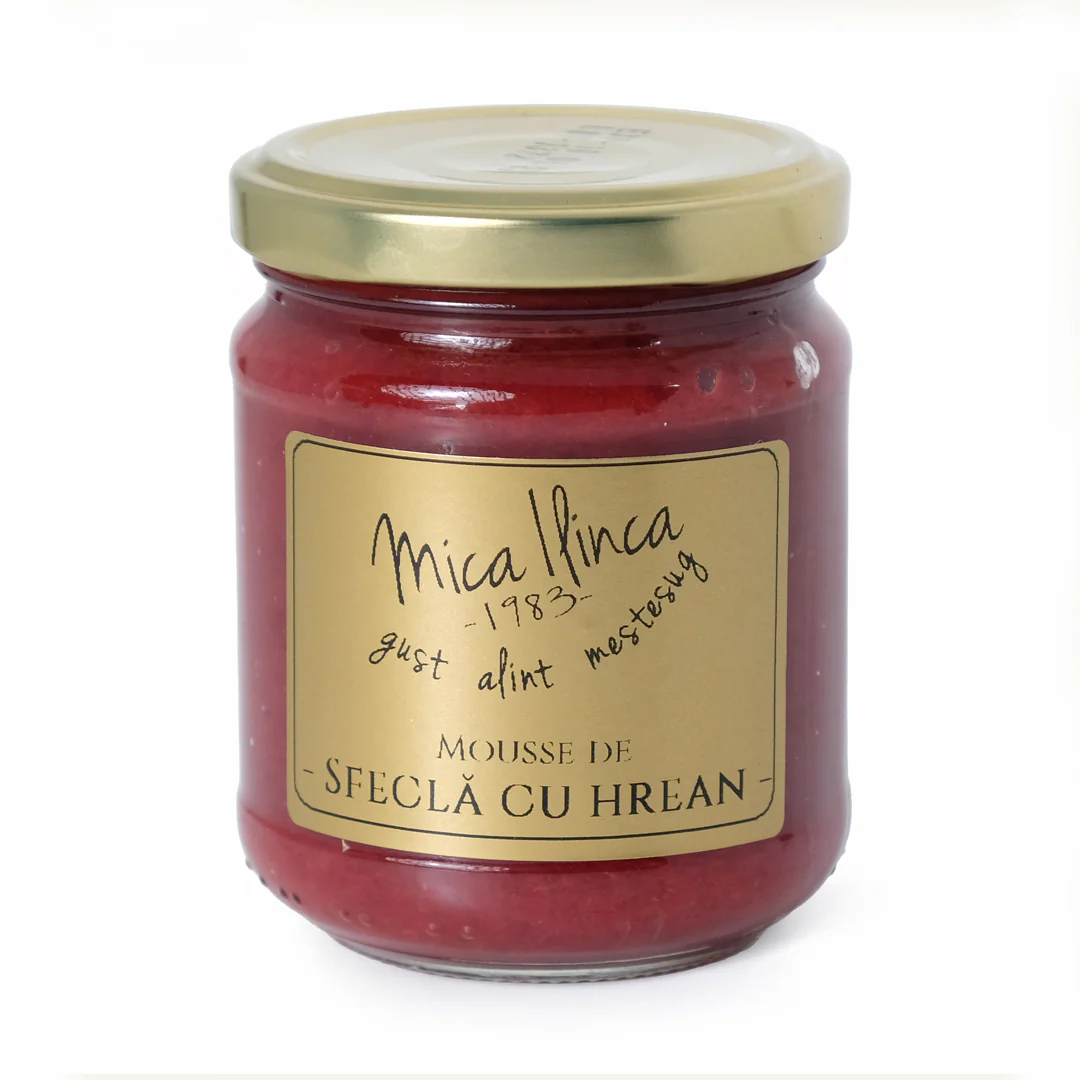 Mousse de sfecla cu hrean