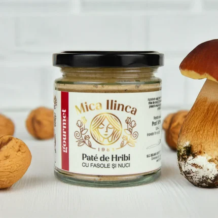 Pate de hribi cu fasole si nuci