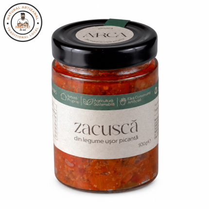 Zacusca de legume usor picanta