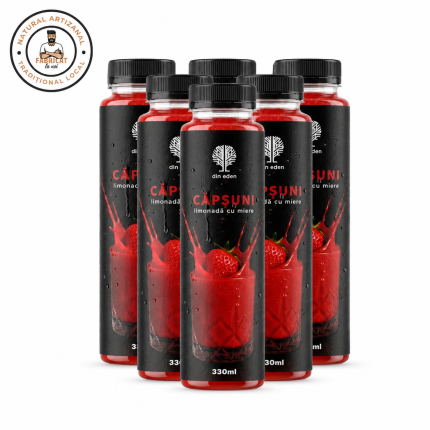 Pachet 6 limonada capsuni miere