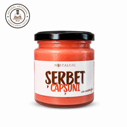 serbet de capsuni