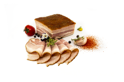 Piept de porc afumat
