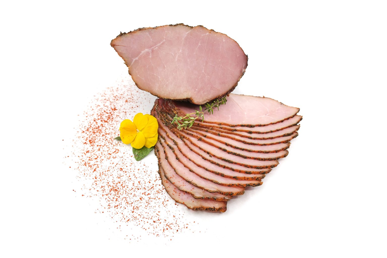 Pastramă de porc afumată și coaptă