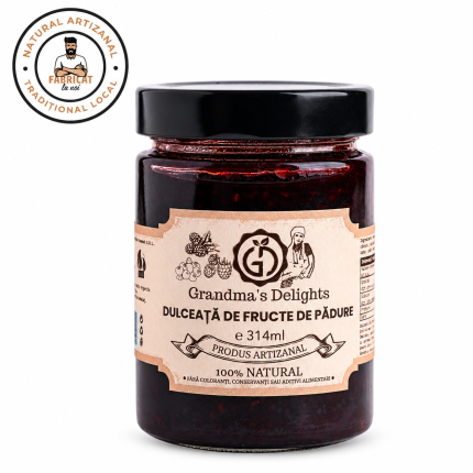 dulceata de fructe de padure