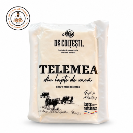 Telemea din lapte de vaca