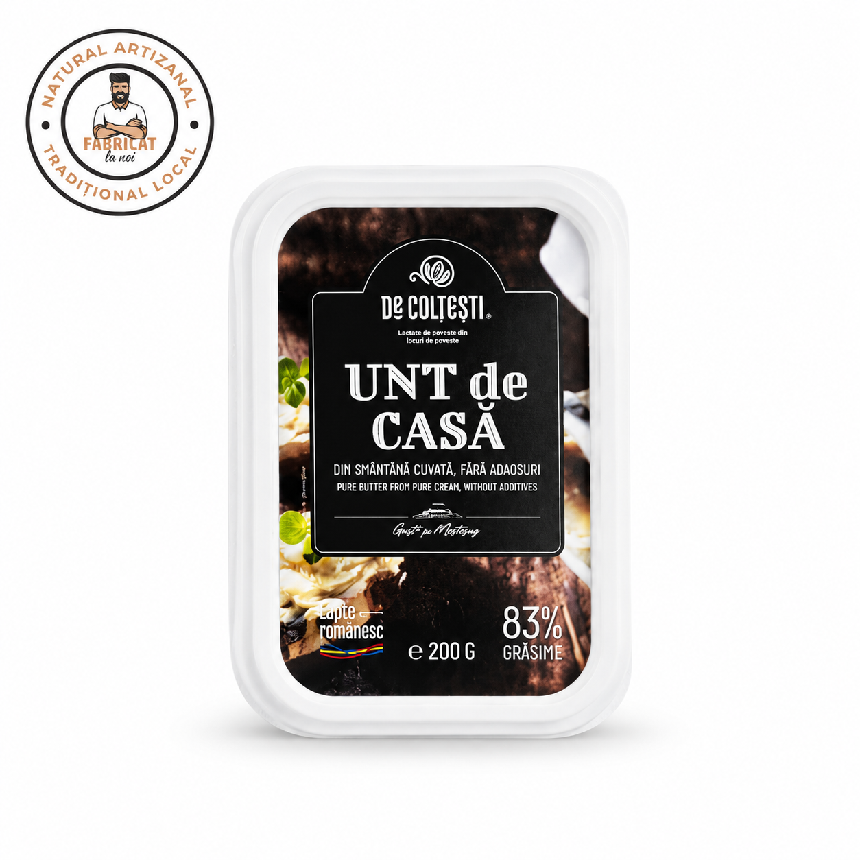 Unt de casă tradițional Unt de casa